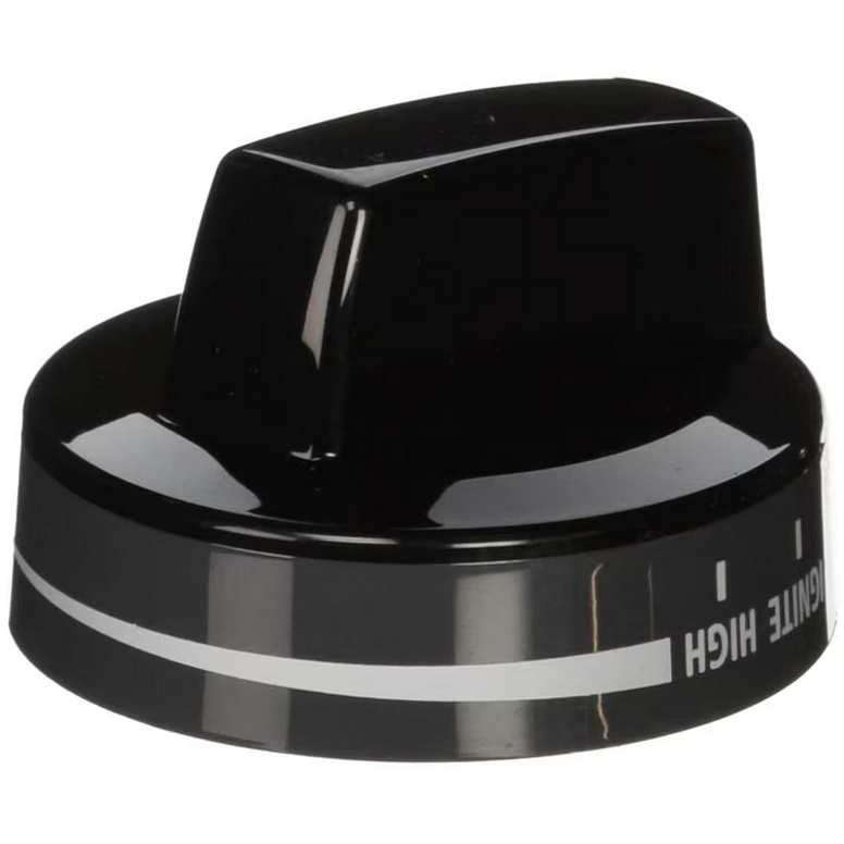 Whirlpool Range /Oven Burner Control Knob (Black) - WPW10160649, Replaces: W10160649