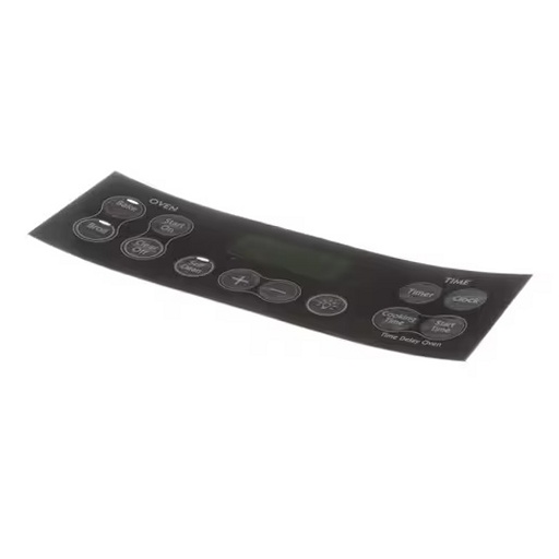 GE Range /Oven Overlay (Black) - WB27K10118