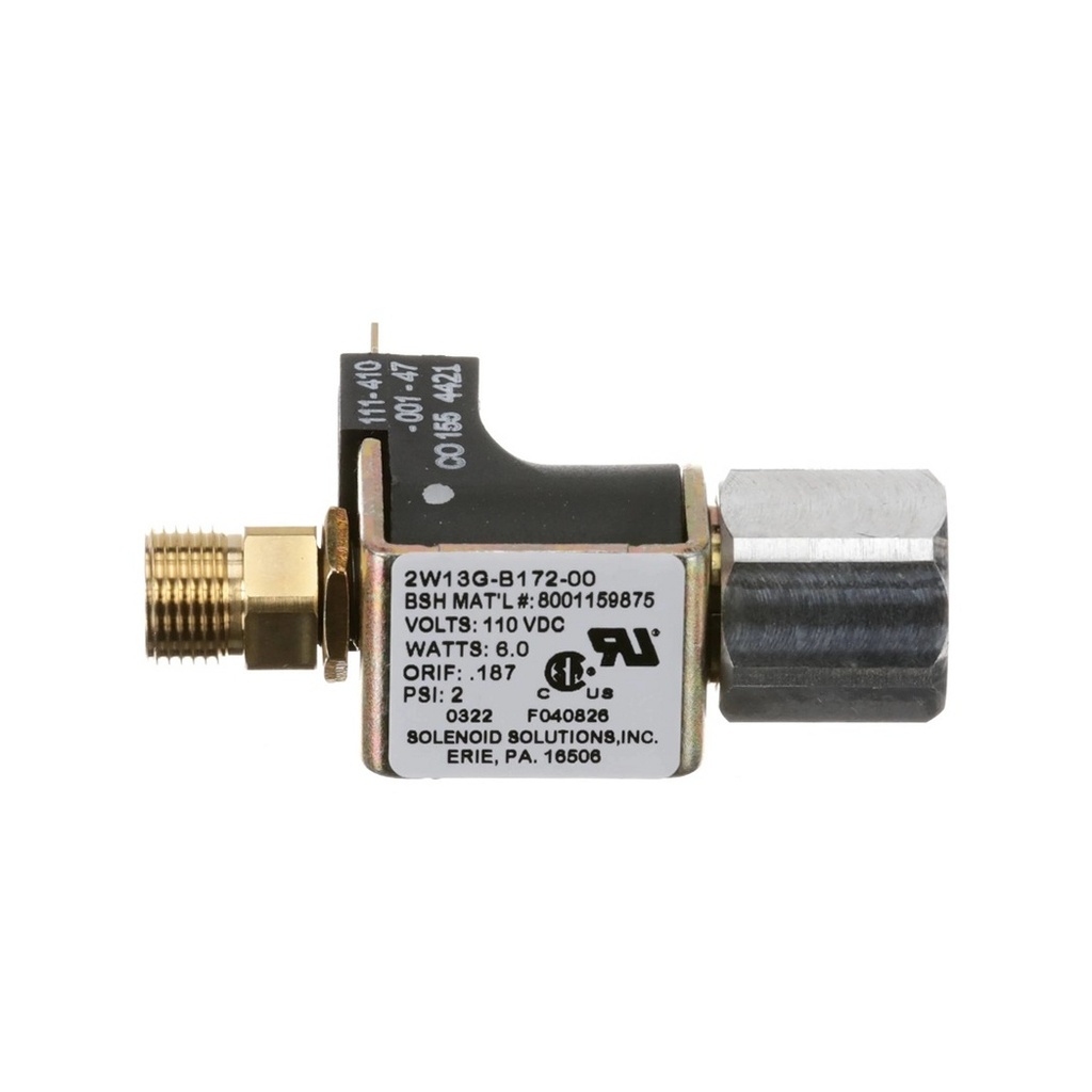 Bosch Range /Oven Solenoid Gas Valve - 00423093, Replaces: 423093