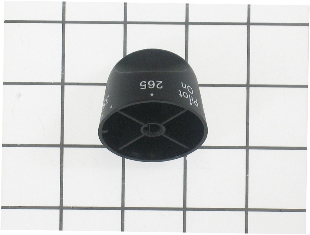 Whirlpool Range /Oven Thermostat Knob (Black) - WP7731P182-60, Replaces: 74009858