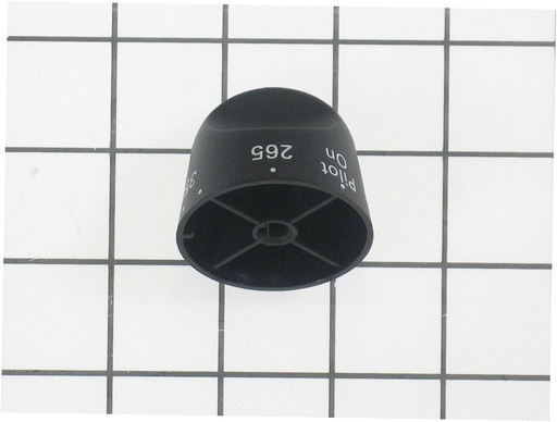 Whirlpool Range /Oven Thermostat Knob (Black) - WP7731P182-60, Replaces: 74009858