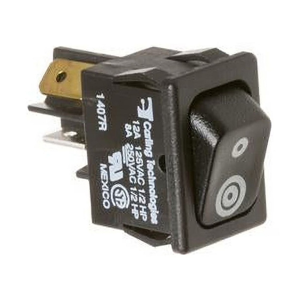 GE Range /Oven Surface Element Switch (Black) - WB24T10165, Replaces: WB24T10049