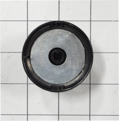 Whirlpool Range /Oven Knob (Black) - WPW10193259, Replaces: 9761780BL
