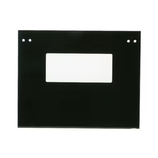 GE Range /Oven Outer Door Glass (Black) - WB15T10122