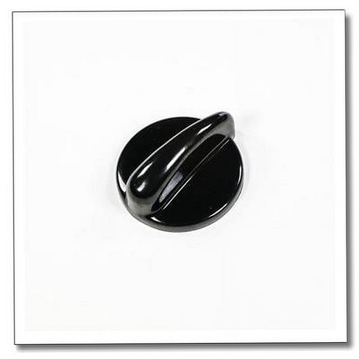 GE Range /Oven Burner Knob (Black) - WB03T10192, Replaces: WB3T10192