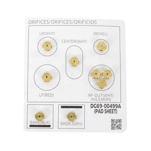 Samsung Range /Oven Nozzle Kit - DG96-00823A