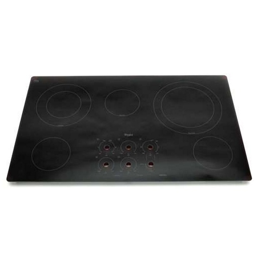 Whirlpool Range /Oven Main Glass Cooktop - W10365141, Replaces: W10318986