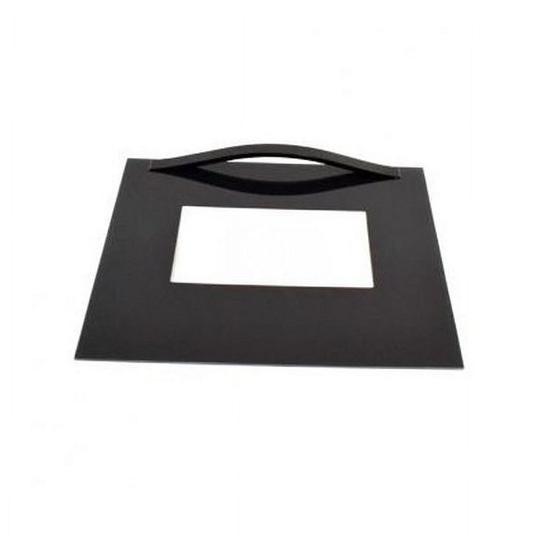 Whirlpool Range /Oven Outer Door Glass (Black) - W10804159, Replaces: W10692585