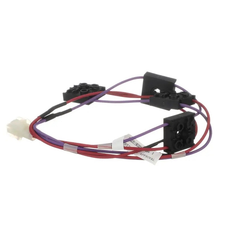 GE Range /Oven Burner Box Harness - WB18X31206, Replaces: WB24K10095