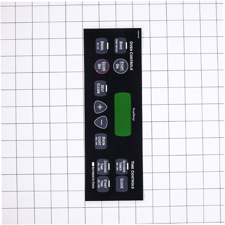GE Range /Oven Faceplate/Overlay - WB27T10675