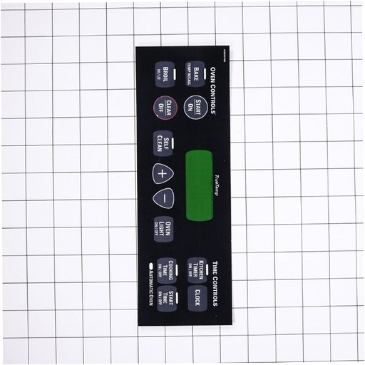 GE Range /Oven Faceplate/Overlay - WB27T10675