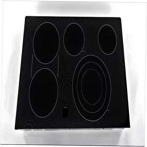 GE Range /Oven Glass Cooktop (Black) - WB62X29263, Replaces: WB62X20961
