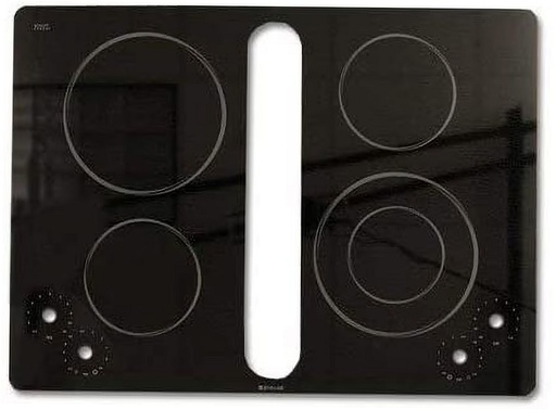 Whirlpool Range /Oven Glass Cooktop (Black) - 7920P202-60, Replaces: 74010842