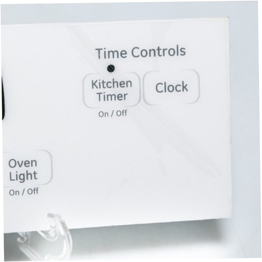 GE Range /Oven Overlay (White) - WB27K10413, Replaces: WB27K10263