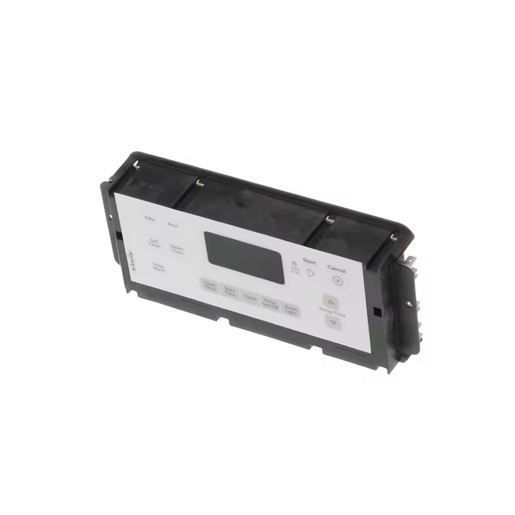 Whirlpool Range /Oven Control Board with Overlay (White) - W11122546, Replaces: W10834006
