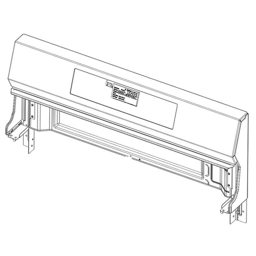Samsung Range /Oven Control Panel Assembly - DG94-03952V
