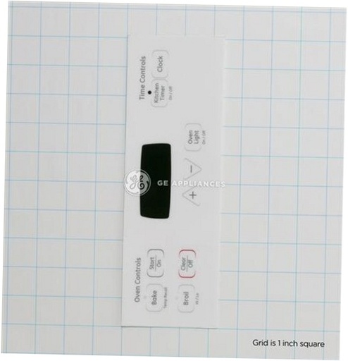 GE Range /Oven Overlay - WB27K10256