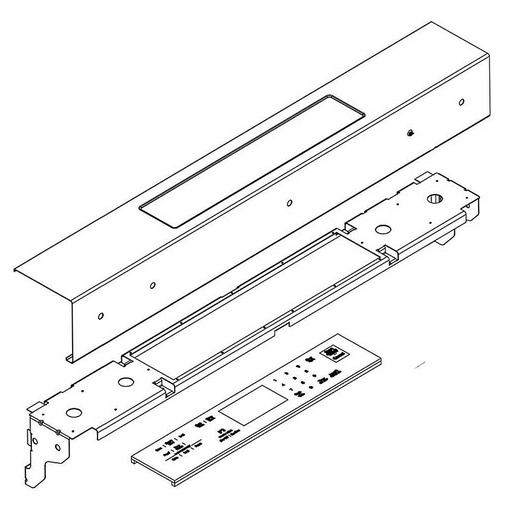 Whirlpool Range /Oven Control Panel - W10697322