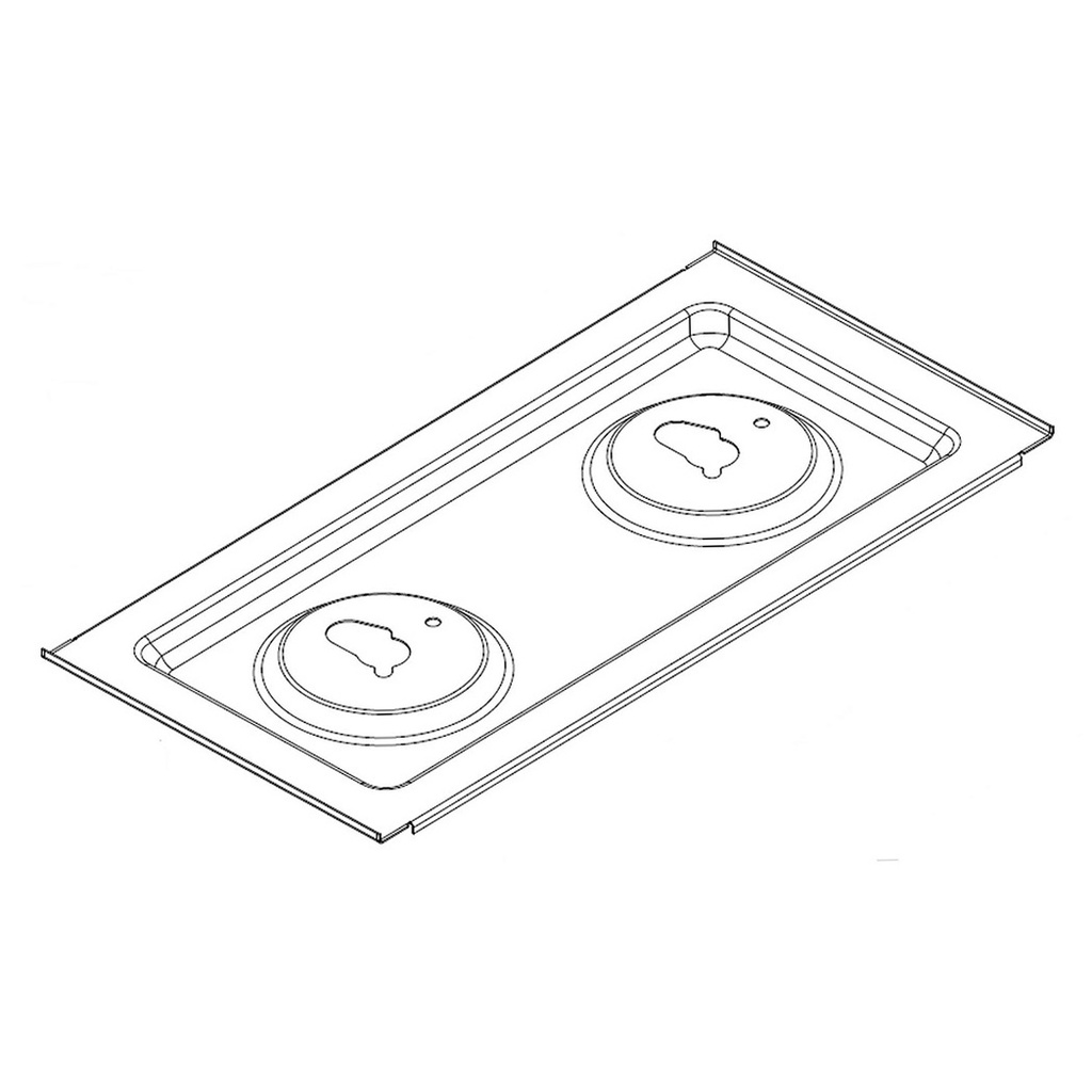 Whirlpool Range /Oven Cooktop - W11344761, Replaces: W11038248