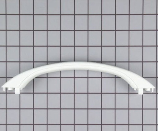 G.E. Microwave Door Handle, WHITE. OEM - WB15X10023, WG02L02112