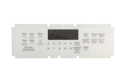 GE Range Oven Control Overlay - WS01F09123
