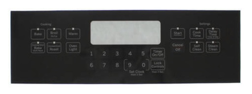 GE Range Oven Membrane Switch - WS01F06187