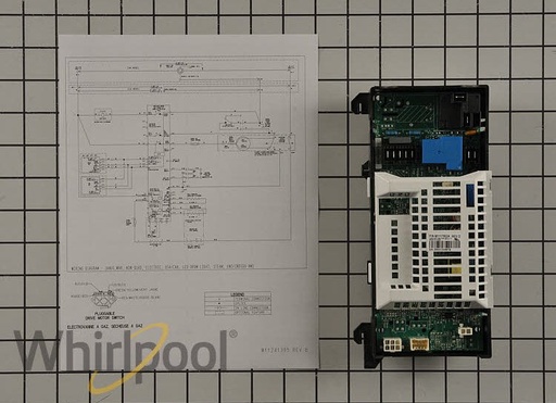 Whirlpool Dryer Control Board OEM - W11331275, Replaces: W11298841