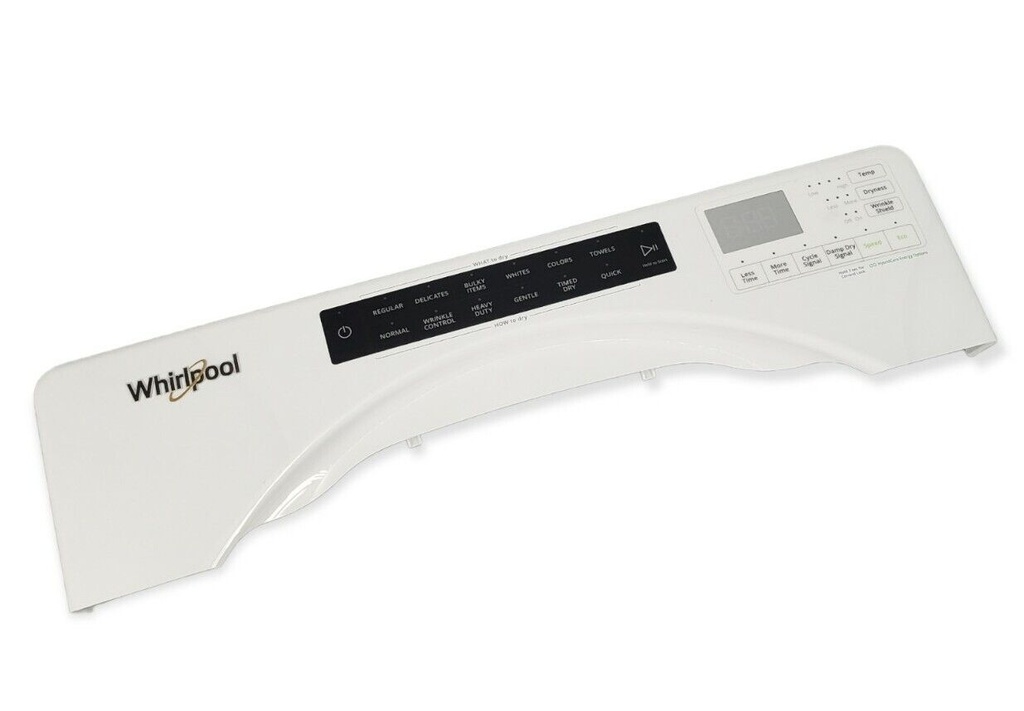 Whirlpool Dryer Control Panel - W11331944, Replaces: W11296380