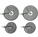 Whirlpool Range Coil Surface Element 4 Pack - W11371990, Replaces: W11199519