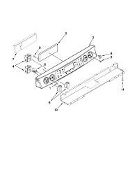 Whirlpool Range Control Panel - WPW10314418