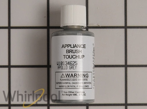 Whirlpool Touch Up Paint, Apollo Grey 0.6Oz OEM - W10134625