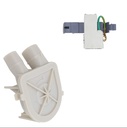 Whirlpool Washer Drain Pump & lid switch - WP3363394, Replaces: WP8318084