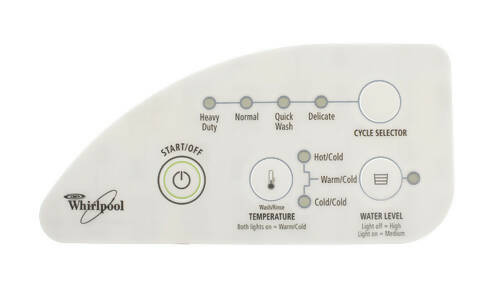 Whirlpool Washer Overlay - WP326033923
