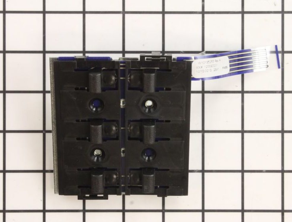 Whirlpool Washer Start Switch OEM - W10135389, Replaces: WPW10135389