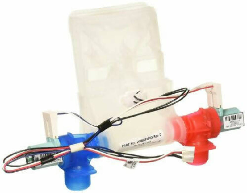 Whirlpool Washer Water Inlet Valve OEM - W11210463, Replaces: W10701461