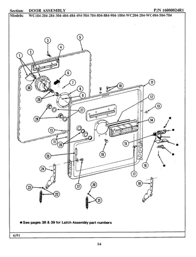 Whirlpool Dishwasher Door Gasket - WP901403