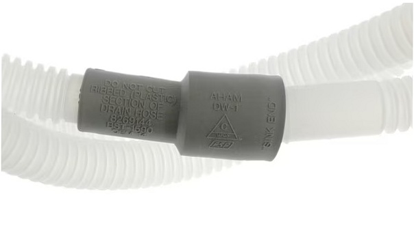 Whirlpool Dishwasher Drain Hose 6.5Ft - 8269144A, Replaces: 8269144