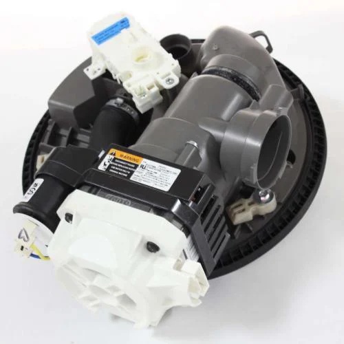 Whirlpool Dishwasher Circulation Pump & Motor Assembly (Includes Diverter Motor & Capacitor) - W10805015, Replaces: W10464691