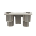 Whirlpool Dishwasher Dishrack Stop Clip - WPW10195622, Replaces: W10195622
