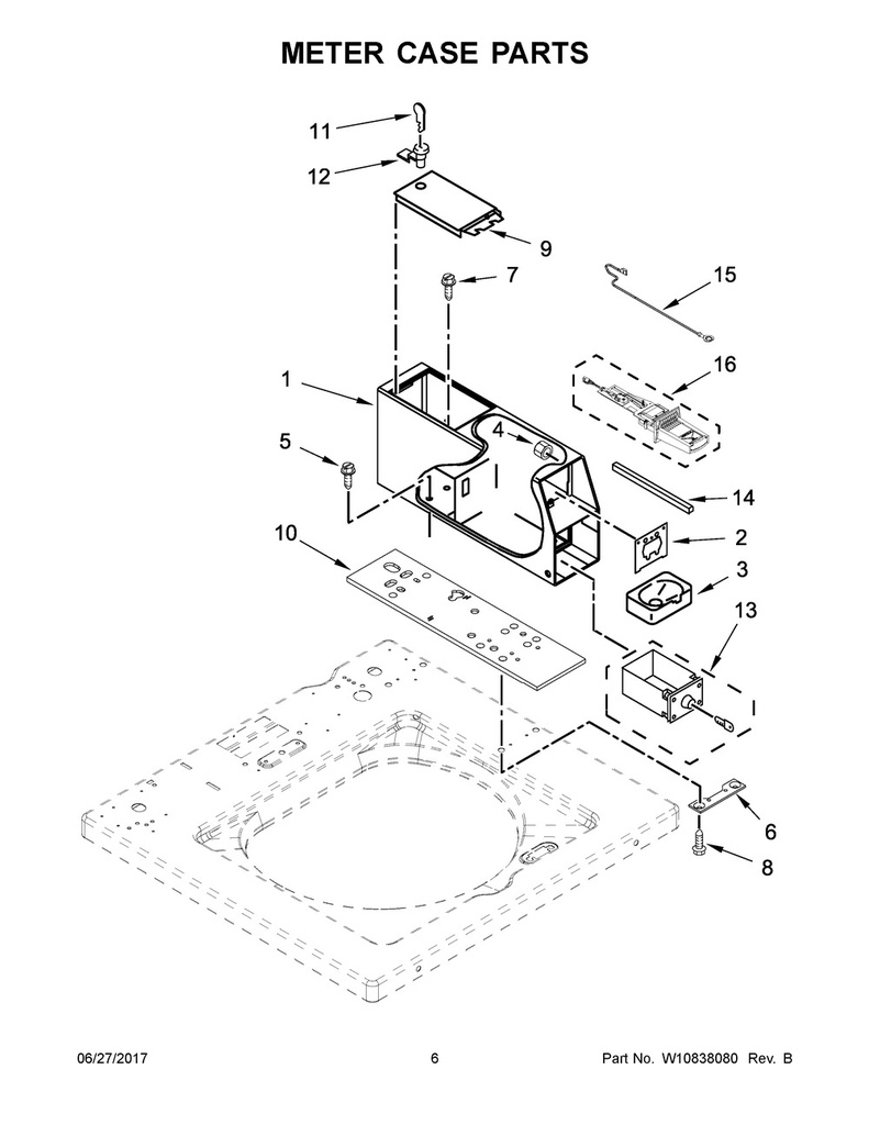 Whirlpool Dryer Hex Bar Bolt - WP8576635, Replaces: 352479