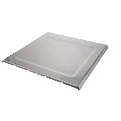 Whirlpool Dryer Top Panel (Chrome Shadow) - WPW10460919, Replaces: W10460919